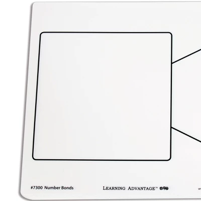 Learning Advantage Number Bond Dry Erase Boards, 10 Per Set, 2 Sets 2 Learning Advantage Number Bond Dry Erase Boards, 10 Per Set, 2 Sets - Image 2