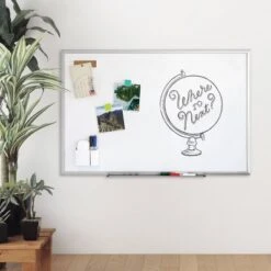 U Brands 23"x35" Magnetic Dry Erase Board Aluminum Frame 5 U Brands 23"x35" Magnetic Dry Erase Board Aluminum Frame -Stationery Sphere Outlet Store GUEST e7f15dcf 3210 4ad4 9bf1 fec93d30490b