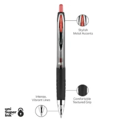 Uni-ball Uniball 207 Retractable Gel Pens Medium Point 0.7mm Red Ink Dozen (33952) -Stationery Sphere Outlet Store GUEST ea416db0 8c57 476c 9ea8 67f35bf1f17a