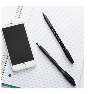 Paper Mate InkJoy Stylus Ballpoint Pen Medium Point Black Ink Dozen (1951348) 4 Paper Mate InkJoy Stylus Ballpoint Pen Medium Point Black Ink Dozen (1951348) - Image 4