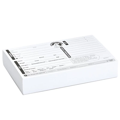 100 Pack Pet Grooming Card, Customer Information Cards Client Contact Profile Extender Pet Info Record Cards For Pet Dog Cat Groomers, 8 X 5 Inches 7 100 Pack Pet Grooming Card, Customer Information Cards Client Contact Profile Extender Pet Info Record Cards For Pet Dog Cat Groomers, 8 X 5 Inches - Image 7