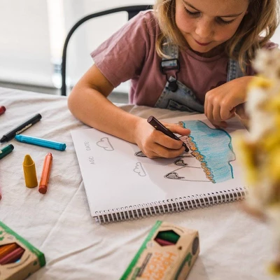 6pk Longs, Jumbo Sized Beeswax Crayons - Honeysticks 1 6pk Longs, Jumbo Sized Beeswax Crayons - Honeysticks