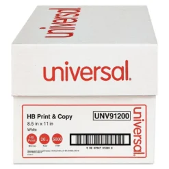 UNIVERSAL Multipurpose Paper 95-96 Bright 20 Lb 8 1/2 X 11 White 5000 Sheets/Carton 91200 -Stationery Sphere Outlet Store GUEST ec7dec1d dcb1 40ca b6e2 0016e1d1a3a9