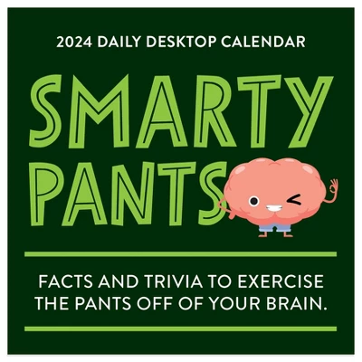 TF Publishing 2024 Daily Desktop Calendar 5.25"x5.25" Smarty Pants 3 TF Publishing 2024 Daily Desktop Calendar 5.25"x5.25" Smarty Pants - Image 3