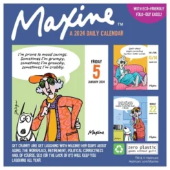 TF Publishing 2024 Daily Desktop Calendar 5.25"x5.25" Maxine -Stationery Sphere Outlet Store GUEST ee579680 ba86 4090 9094 6466cd4c3b87