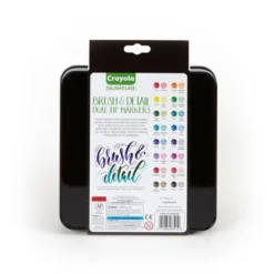 Crayola Signature 16ct Brush & Detail Dual Tip Markers - 32 Colors -Stationery Sphere Outlet Store GUEST ee6255f2 0f45 4bc3 8b4f 5aaa27297306