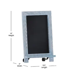 Merrick Lane Set Of 10 Wall Mount Or Tabletop Magnetic Chalkboards With Folding Metal Legs -Stationery Sphere Outlet Store GUEST f17ec9b9 12de 4dc5 8d12 44a7c26d2de6