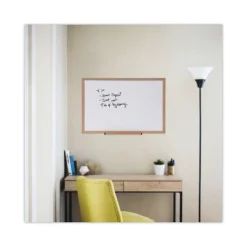 UNIVERSAL Dry Erase Board Melamine 36 X 24 Oak Frame 43619 -Stationery Sphere Outlet Store GUEST f372d9f3 e7cc 48cf 9d40 6d1bd03f3e89