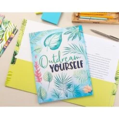12-Pack File Folders In 6 Motivational Tropical Palm Trees Design For Letter Size Paper, 12" X 9.25" -Stationery Sphere Outlet Store GUEST f40fd2ad b666 4c47 9013 bfc74d913708