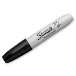 Sharpie Permanent Marker 5.3mm Chisel Tip Black Dozen 38201