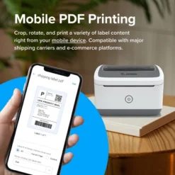 Zebra ZSB Series Thermal Label Printer - Shipping Printer For Barcode Labels, Address Labels & More - ZSB-DP14 4" Width