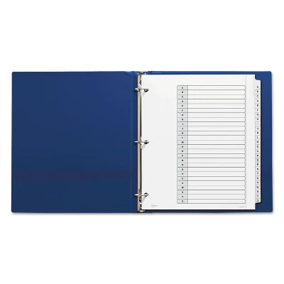 Avery Dividers Ready Index A-Z 9-3/4" X 11" 26/Set White 11166 1 Avery Dividers Ready Index A-Z 9-3/4" X 11" 26/Set White 11166