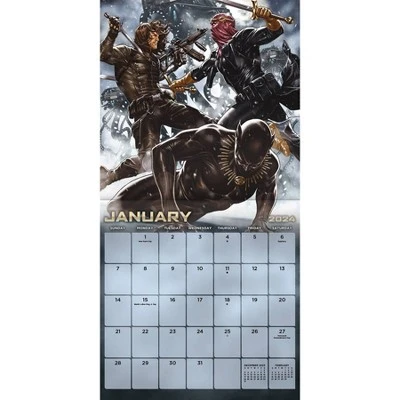 Trends International Inc. 2023-24 Wall Calendar 12"x12" Marvel Heroes Vs. Villains 1 Trends International Inc. 2023-24 Wall Calendar 12"x12" Marvel Heroes Vs. Villains