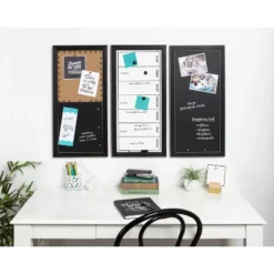 Wyeth Framed Magnetic Chalkboard - Kate & Laurel All Things Decor -Stationery Sphere Outlet Store GUEST f92ab49e 01b8 44fc 9488 d2a0afe28d3a
