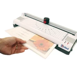 United LT13 Thermal & Cold Laminator With Paper Trimmer And Corner Rounder 13" Width Black/White -Stationery Sphere Outlet Store GUEST fafa7ff9 1436 40be a6c3 b630c8251cf0