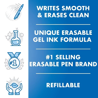 Pilot FriXion Ball Erasable Gel Ink Stick Pen Assorted Ink 0.7mm 8/Pack 31569 2 Pilot FriXion Ball Erasable Gel Ink Stick Pen Assorted Ink 0.7mm 8/Pack 31569 - Image 2