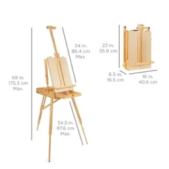Best Choice Products French Easel, 32pc Beginners Kit Portable Wooden Adjustable Tripod W/ Paint Supplies 15 Best Choice Products French Easel, 32pc Beginners Kit Portable Wooden Adjustable Tripod W/ Paint Supplies -Stationery Sphere Outlet Store GUEST fd1100c0 4b98 413c bea5 68d4b231514f