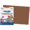 Prang 12" X 18" Construction Paper Brown 50 Sheets/Pack (P6707-0001)