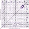 Marti Michell My Favorite Squaring Up Ruler-6-1/2"X6-1/2"