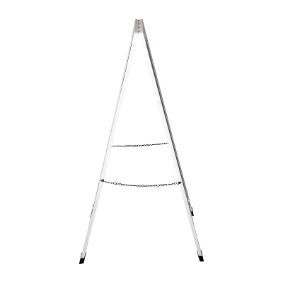 Flash Furniture Canterbury Wooden Indoor/Outdoor A-Frame Magnetic Chalkboard Sign Set With 8 Chalk Markers, 10 Stencils, Eraser, And 2 Magnets 10 Flash Furniture Canterbury Wooden Indoor/Outdoor A-Frame Magnetic Chalkboard Sign Set With 8 Chalk Markers, 10 Stencils, Eraser, And 2 Magnets - Image 10