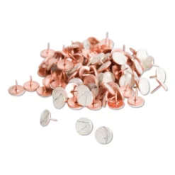 U Brands Fashion Metal Thumbtacks Metal Marble/Rose Gold 3/8" 100/Pack 3090U06-24 -Stationery Sphere Outlet Store GUEST ffee097f f6af 47cb 9f7c db99b0ce6035